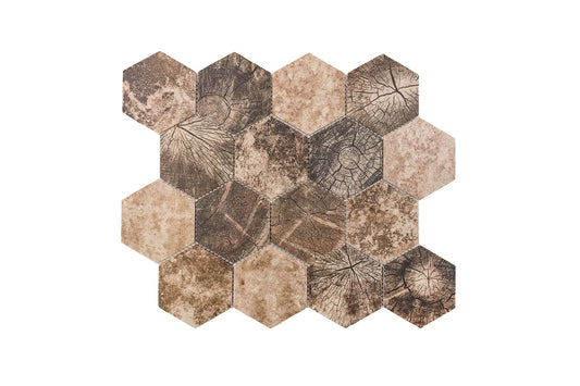 3" Hex Mosaics