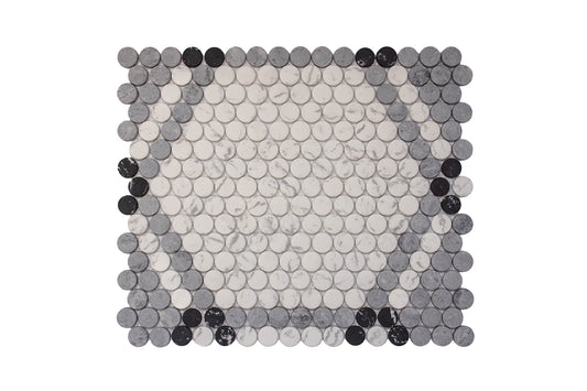 22FBGDCFLW05-WHT Penny Pattern