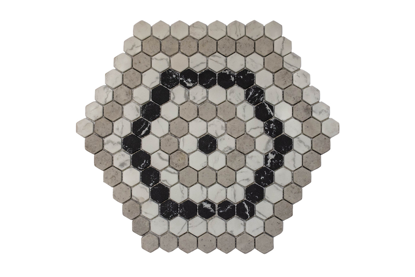 22FBGHX Deco-WHTC Pattern Hex